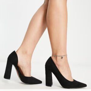 ASOS DESIGN Wide Fit Heels – Size 10